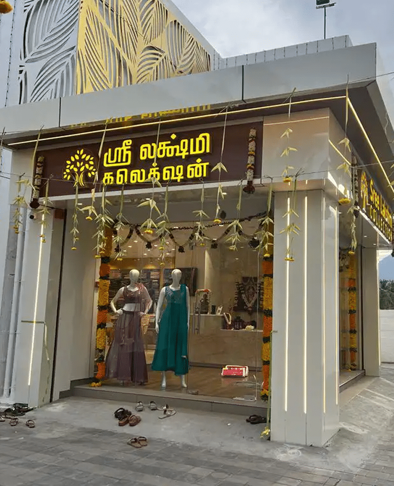 Top 20 Textile Showroom Interior Designers in Tamilnadu